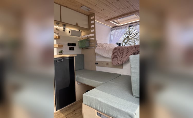 Ada – Spazioso e bellissimo camper su misura con 3 posti letto  