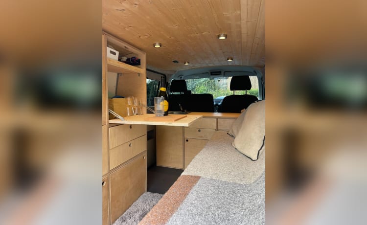 VW Canpervan con 2 posti letto - stile Scandi - 2018