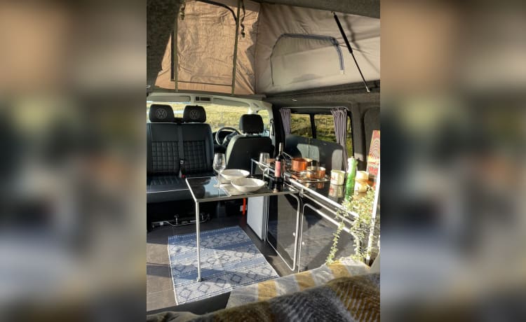 Jeff – 4-persoons Volkswagen campervan uit 2015