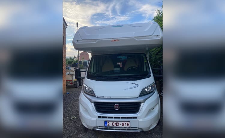 Fiat alkoof 5p (2016) Familiemobilhome