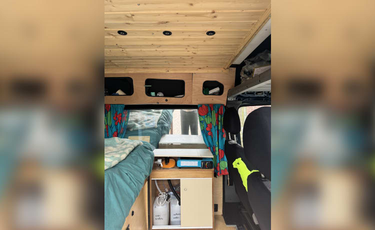 Rendang – Off-Grid Ford Bus Camper - 2p. - for real adventurers