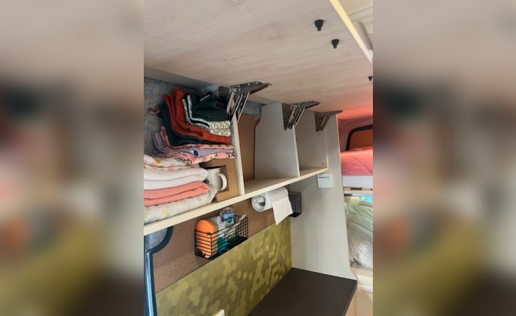 Blue'ie – Complete luxe gezins camper Peugeot Boxer