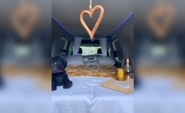 Casper the Camper – De vriendelijke Volkswagen Caddy met 2 slaapplaatsen - 2015