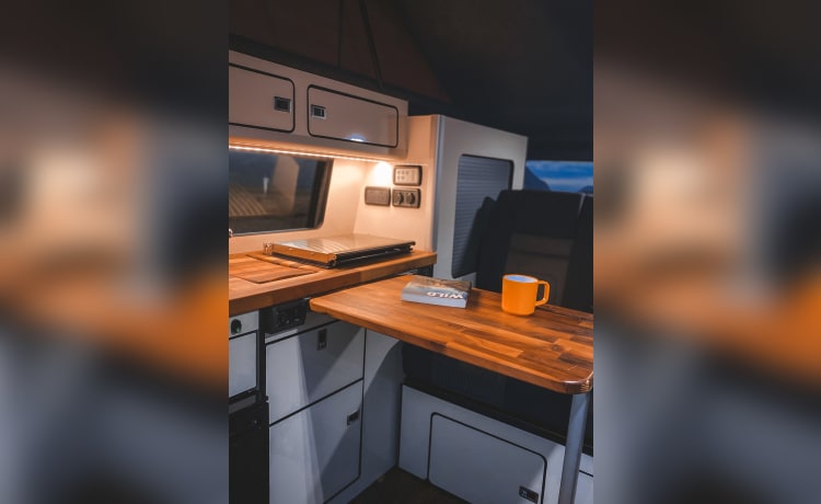 Islay – Luxe auto 4-persoons T6.1 camper