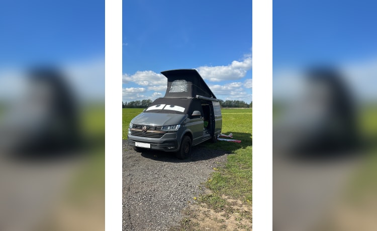 VW T6.1 Swamper/Overland-Wohnmobil mit 4 Schlafplätzen