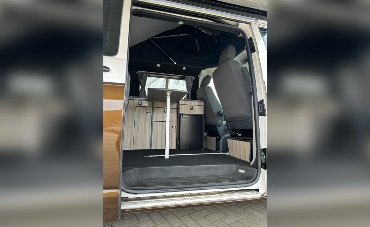 Rinus – 4p Volkswagen t5 150 hp automatic bus camper