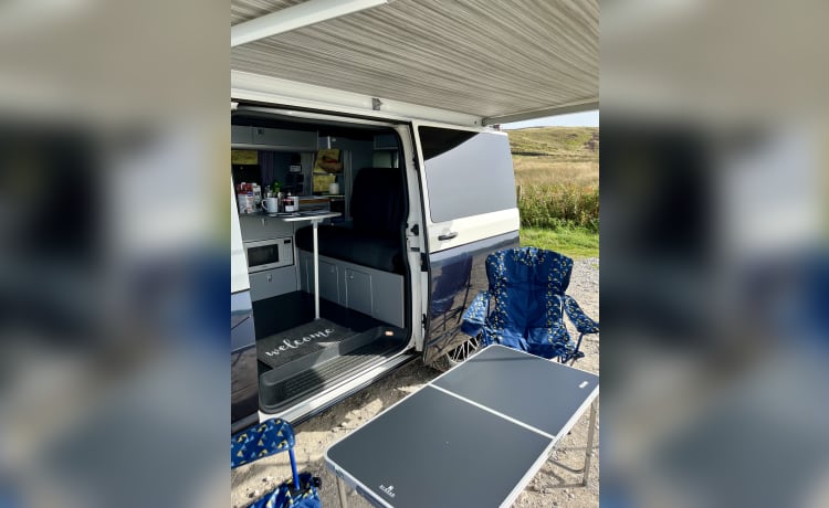 Sally – 4-persoons Volkswagen campervan uit 2018