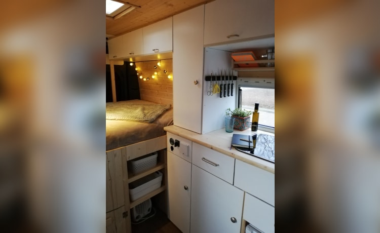 Willy – Eigen gebouwde Fiat Ducato camper