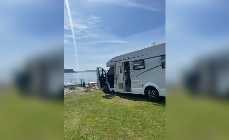 Eriskay – 6 berth Roller Team with 5 seatbelts based in Bellshill