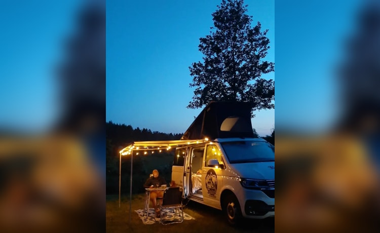 4p Volkswagen campervan uit 2023