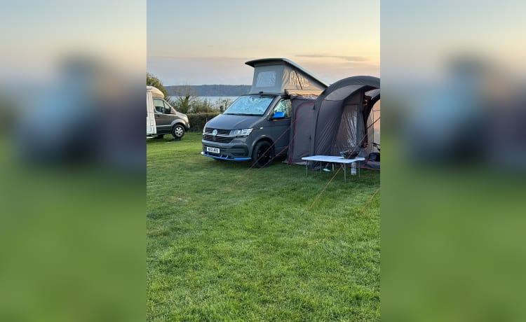 4-persoons Volkswagen campervan uit 2019