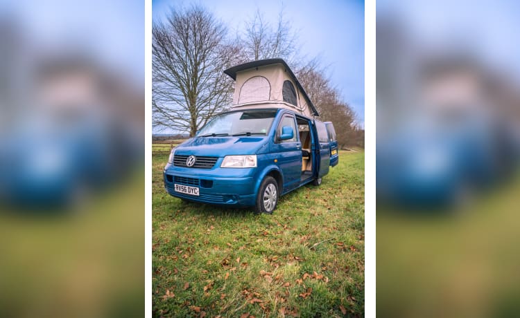 Dick Van Dyke – Camper Volkswagen su misura con 4 posti letto