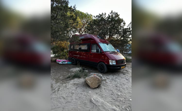 4p Volkswagen bus uit 1998