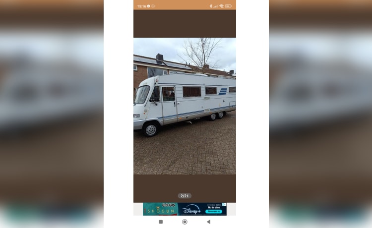 4p Hymer integrated uit 1996