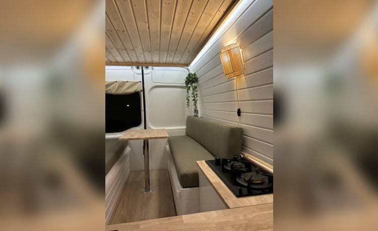 Benny – Avontuurlijk offgrid Renault master voor 3 personen