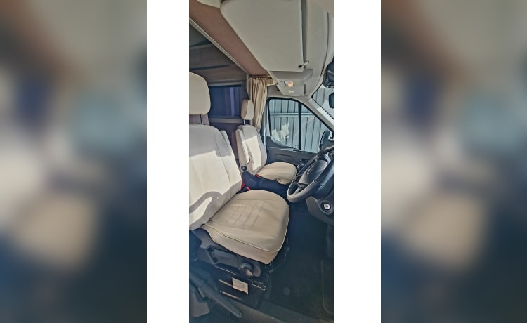 LISMORE – 6/7 Berth, Ford Rimor Evo Sound, 6 Seatbelt 