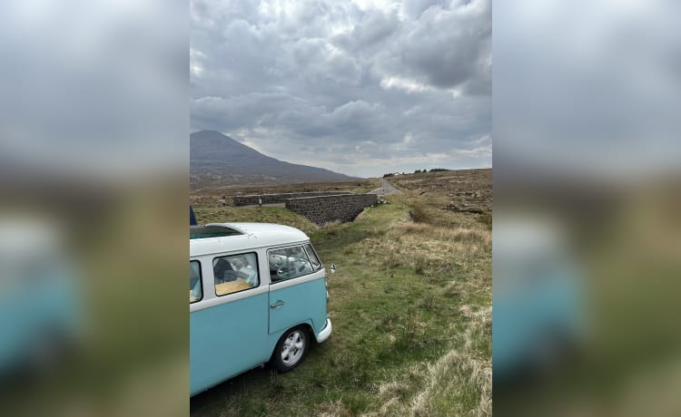 Bluebell – 2 berth Volkswagen campervan from 1966