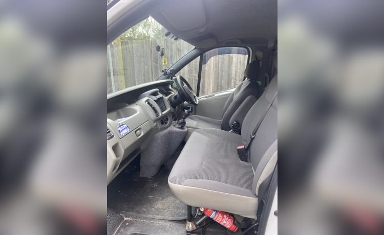 Penguin  – 2 berth vauxhall vivaro from 2008