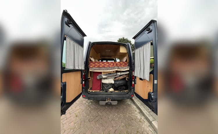 2P Compacte gezellige zelfbouw camper