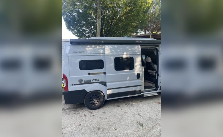 Zeer mooie Hymer Free 600