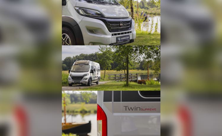 Twin plus – 2p Adria Mobil campervan uit 2024