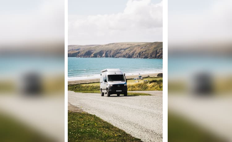 Miss Daisy (Dog Friendly) – Mercedes-Benz campervan met 4 slaapplaatsen uit 2020 ** EDINBURGH **