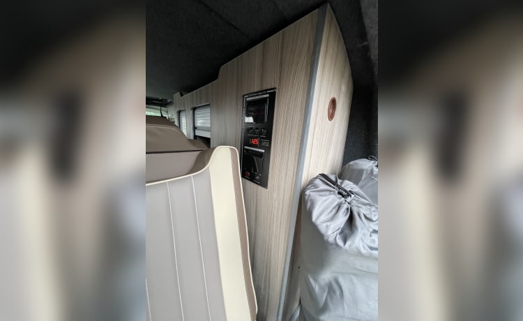 Tallulah – Camping-car Volkswagen 4 places à partir de 2019 Nouvelle conversion