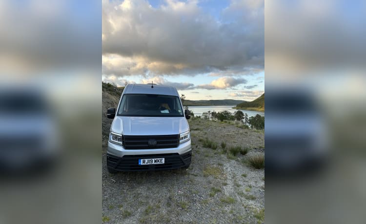 4 berth Volkswagen campervan from 2019