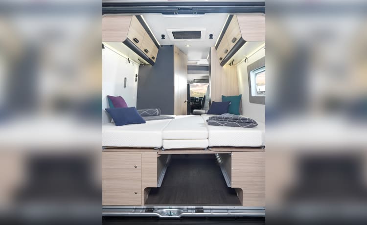 Duke 1 – Brandneuer und luxuriöser Campervan für 4 Personen