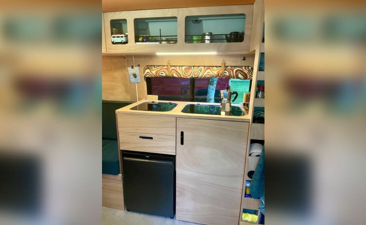 Wee Indi Go – Stoere Off-grid camper met nieuwe inbouw