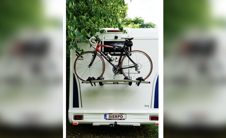 SIERPO – Tour in complete freedom without worries with the brand new Rimor Evo 5