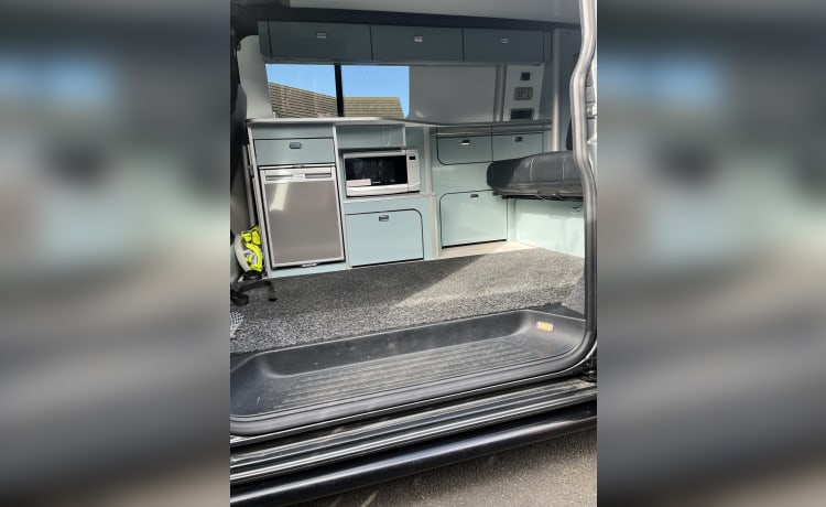 Coop – 4-persoons Volkswagen campervan uit 2019