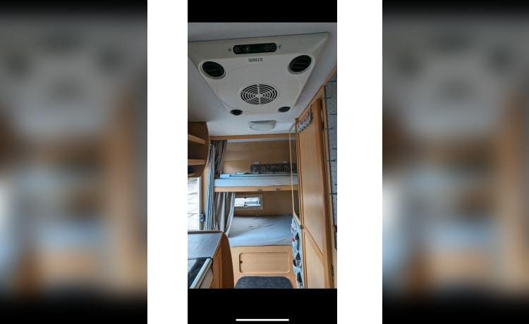 6p Fiat Ducato alcove uit 2004