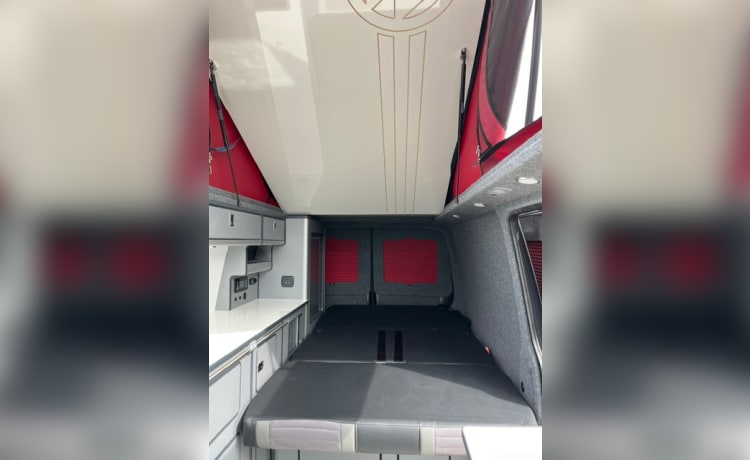 Carpe Diem – Camper VW LWB DSG auto 150 Highline con 4 posti letto