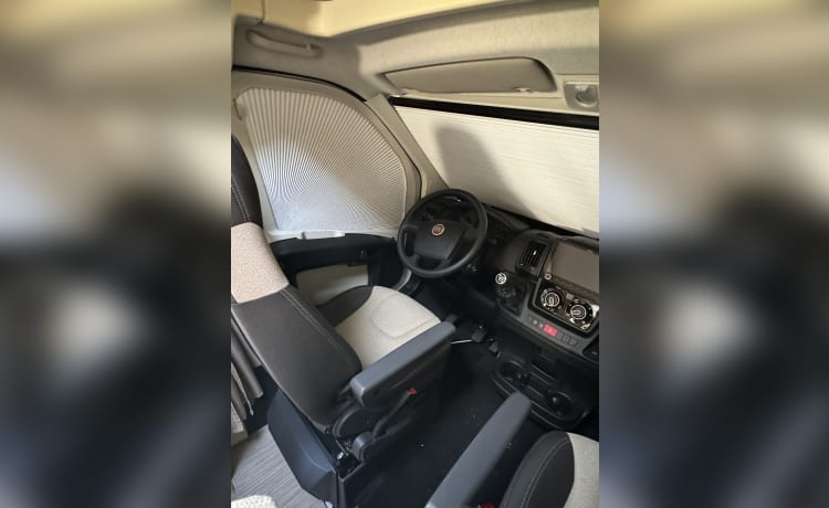 Tante Truus – 6p belle alcôve familiale Fiat de 2019