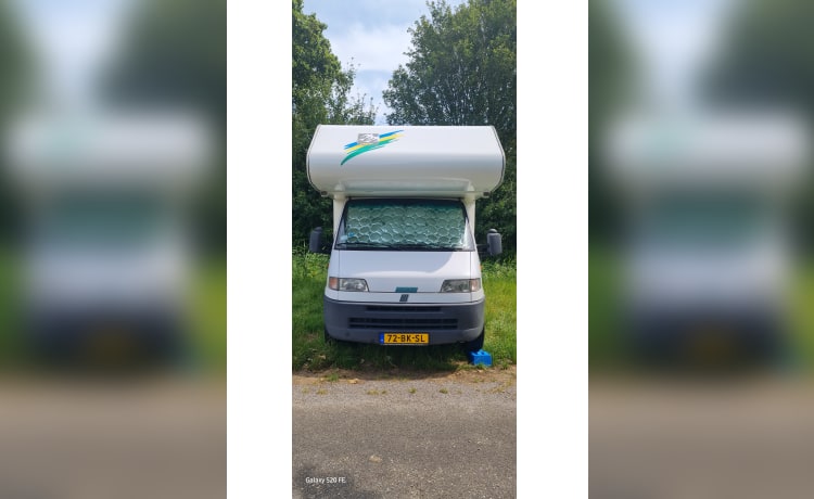 5p Knaus travaller alcove uit 1995 met lage kilometerstand 