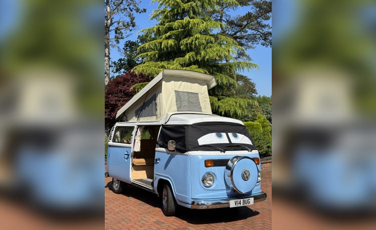 Bertie – 4 berth Volkswagen campervan from 2006