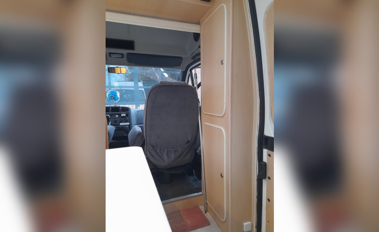 Time out – Fiat 'Safari' camper voor 2 personen