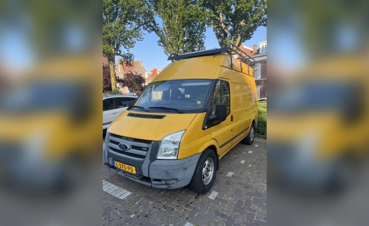 Eddie – Eddie de gele camperbus