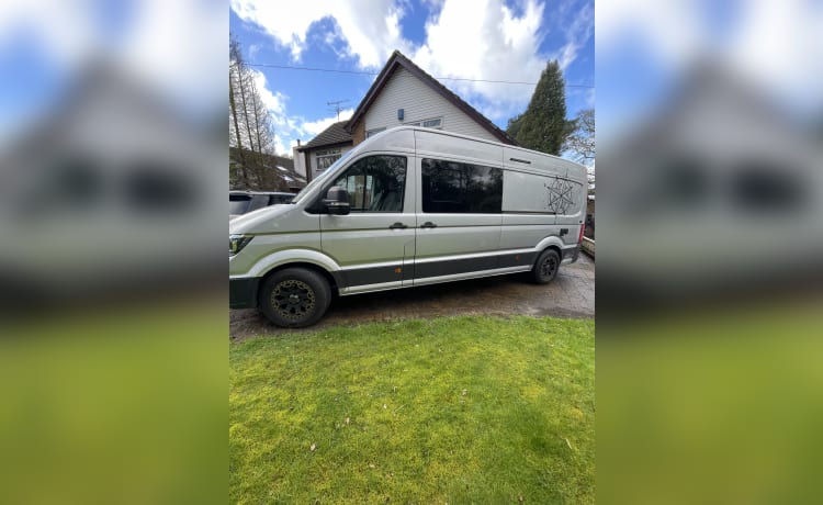 4-Bett-Volkswagen-Campervan von 2017