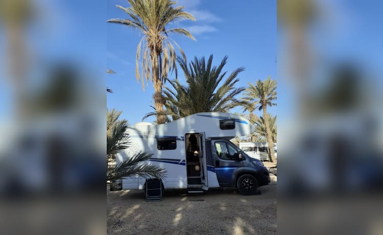 Top Camper met top aanbieding tot 40% korting. – 2of4 pers. Fiat Alcove from 2020 Automatic  