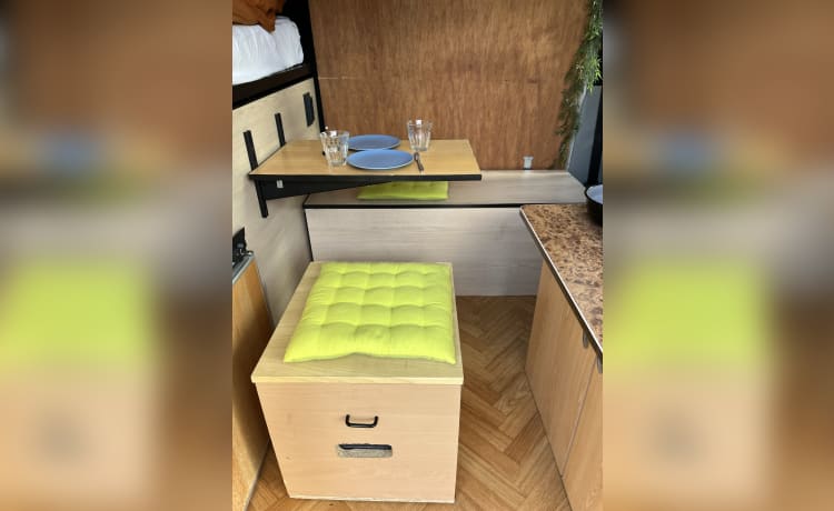 Philip – Onze compacte camper uit 2006(veel gratis km)