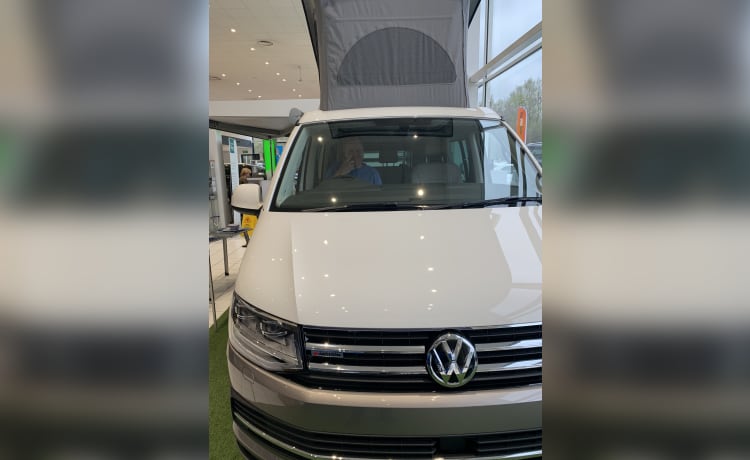 McCamper – Volkswagen Wohnmobil mit 4 Schlafplätzen aus dem Jahr 2019