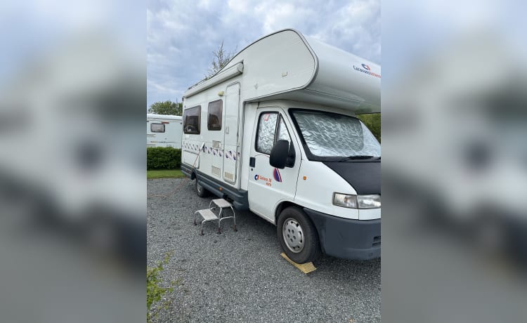 Fiat Ducato (CI Carioca 10) con 5 posti letto del 2002