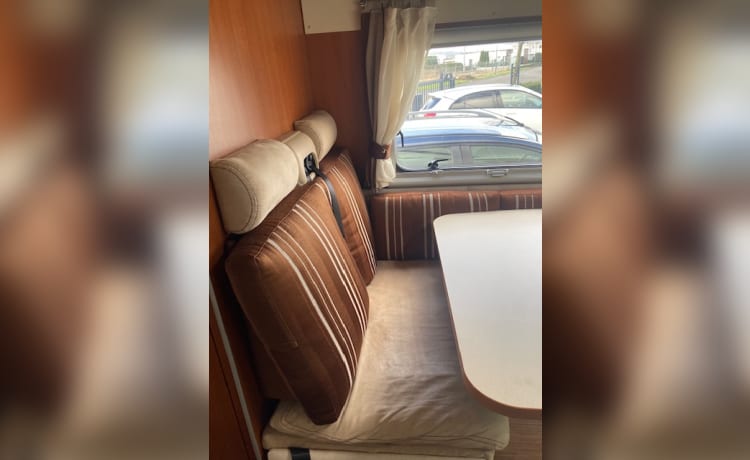 Ducato  – Ruime 6 persoons camper 