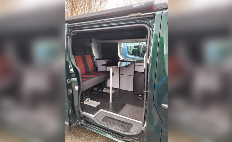 2p Fiat campervan uit 2017