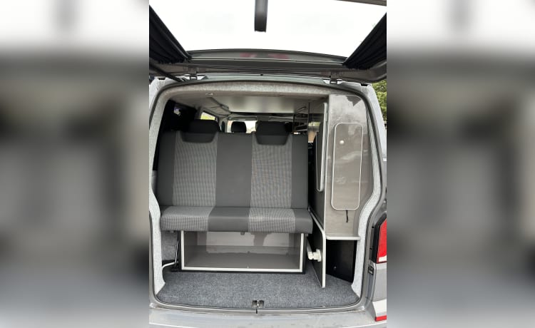 4-persoons Volkswagen campervan uit 2019