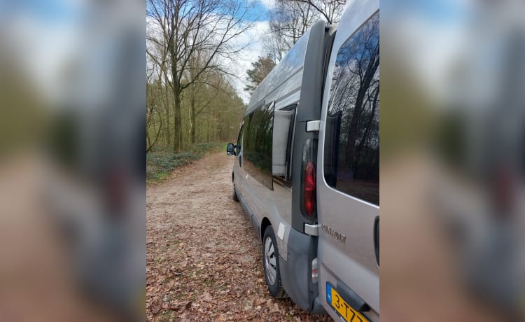 Compact maar zeer complete camperbus 2 persoons