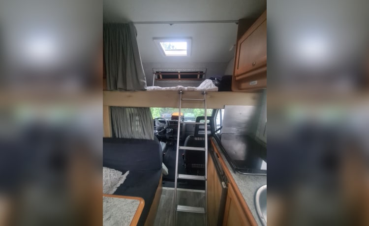 Jankies – Fiat Alkoof 1998 🚎 max 5 personen 