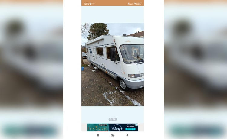 4p Hymer integrated uit 1996